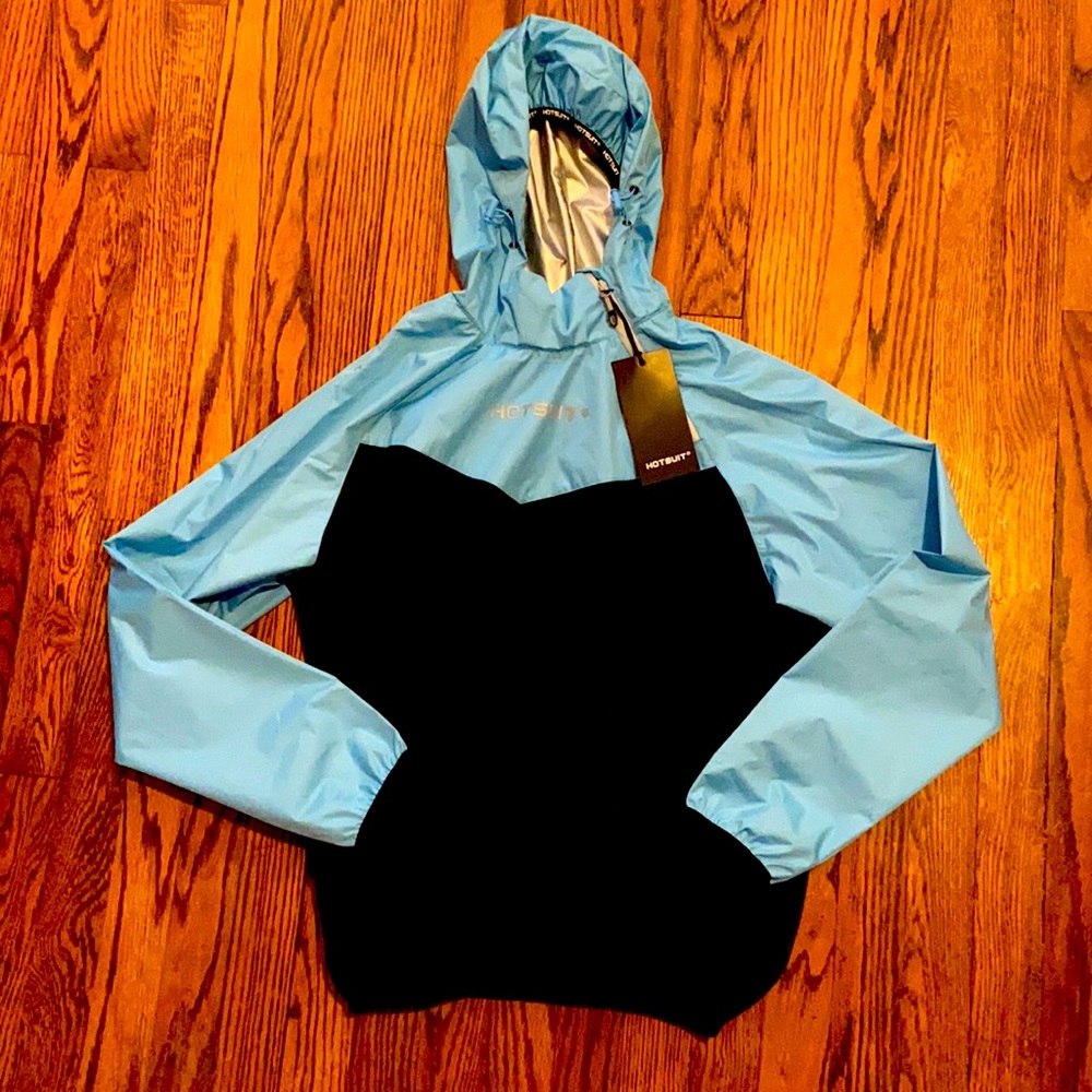 NWT Hotsuit Women Half Zip Hoodie Sauna Jacket